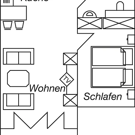 Objekt-nr 238 - - Mecklenburger Landstrasse Appartement *